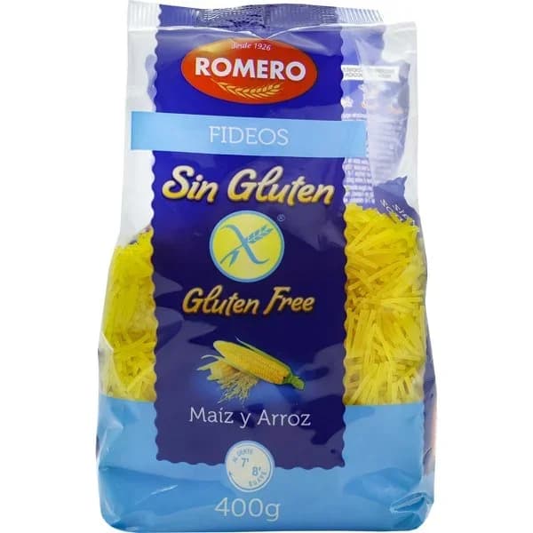 Pasta Fideo sin Gluten 400G - 0.4 kg - Imagen del producto en Findit