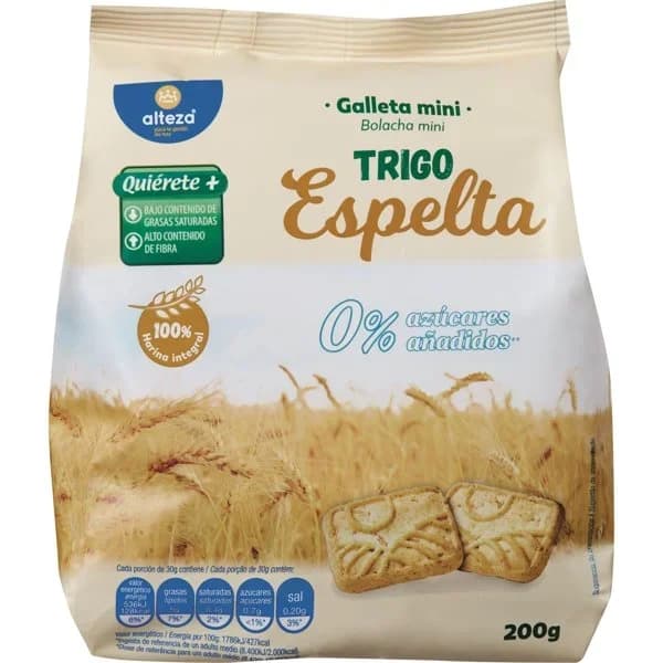 Galletas Espelta 0% Azúcar - 0.17 kg - Imagen del producto en Findit