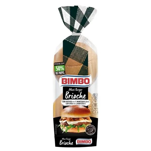 Maxi burguer brioche Bimbo 300 g. - 1 ud - Imagen del producto en Findit
