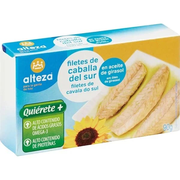 Filete Caballa Aceite Girasol - 0.09 kg - Imagen del producto en Findit