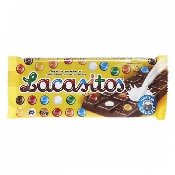 Chocolate con lacasitos LACASITOS, tableta 100 g - 0.1 kg - Imagen del producto en Findit