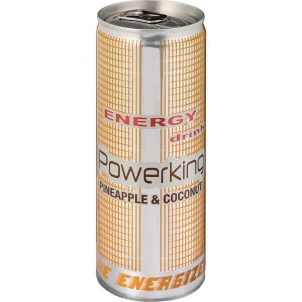 Bebida Energética Piña y Coco Lata 250ML - 0.25 l - Imagen del producto en Findit