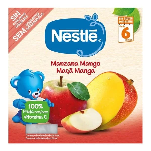 Potito Manzana y Mango 4 x 100G - 0.4 kg - Imagen del producto en Findit