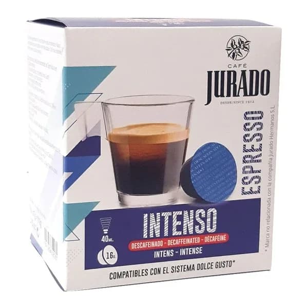Café Cápsula DG Intenso Descafeinado 16UD - 1 ud - Imagen del producto en Findit