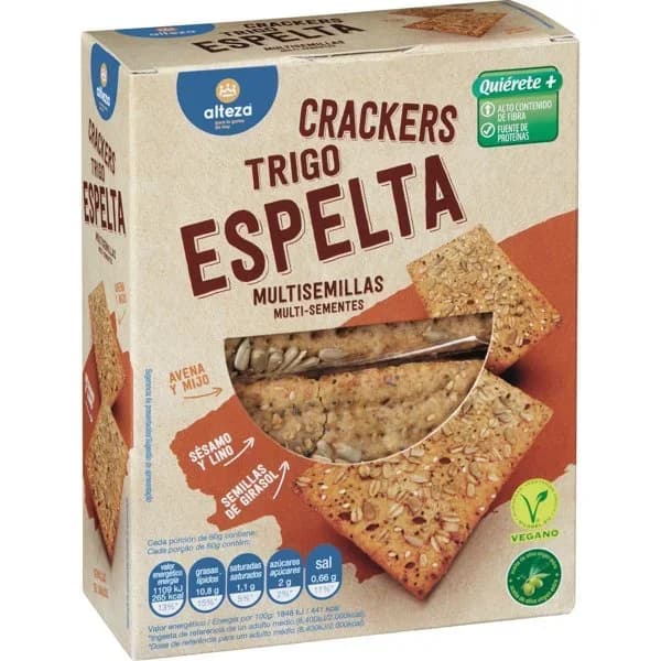 Cracker Integral de Espelta - 0.24 kg - Imagen del producto en Findit