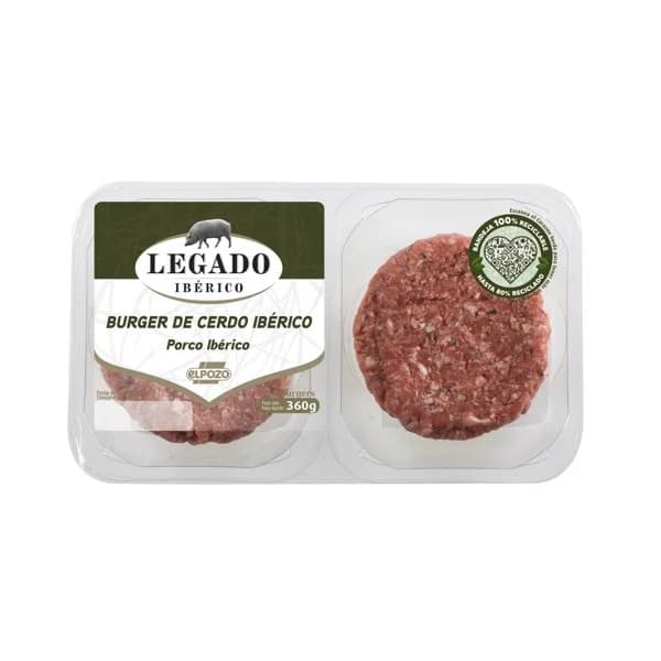 Burger Ibérico Bandeja 360G - 0.36 kg - Imagen del producto en Findit
