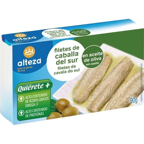 Filete Caballa Aceite Oliva - 0.09 kg - Imagen del producto en Findit