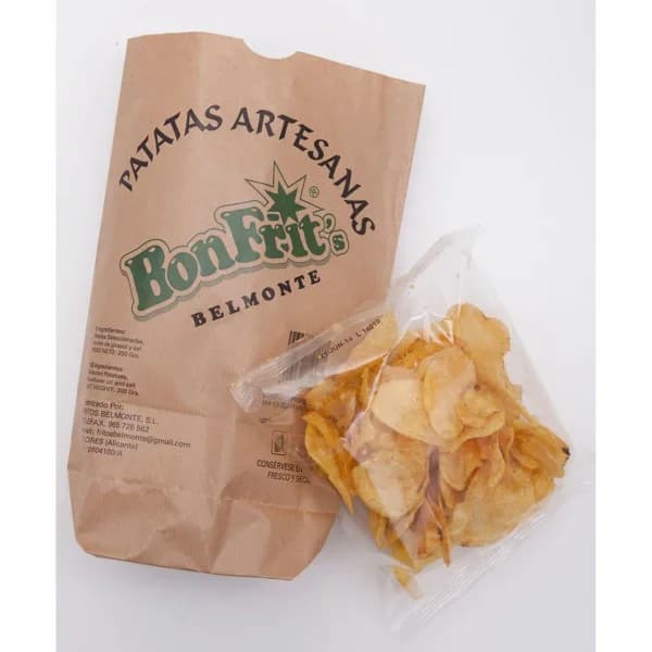Patatas Fritas Artesanas 200G - 0.16 kg - Imagen del producto en Findit