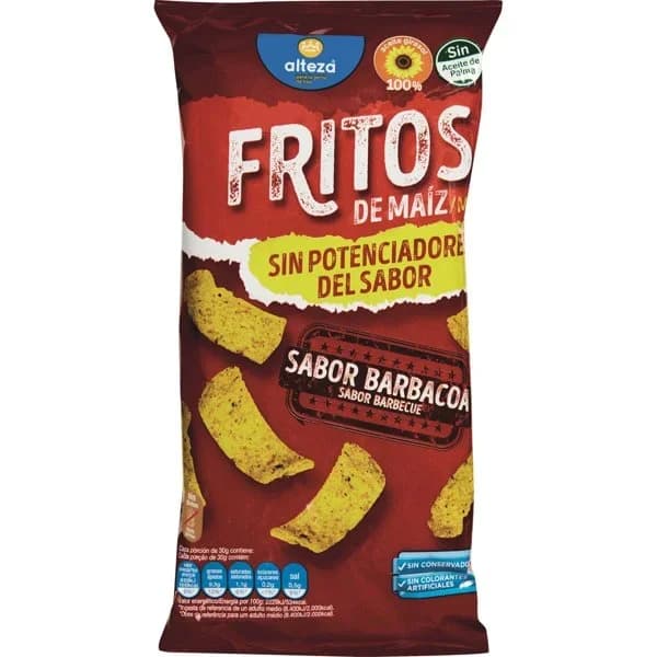 Fritos de Maiz Barbacoa - 0.13 kg - Imagen del producto en Findit