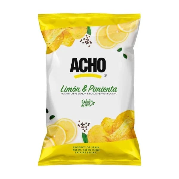 Patatas Fritas con Limón y Pimienta 115G - 0.09 kg - Imagen del producto en Findit