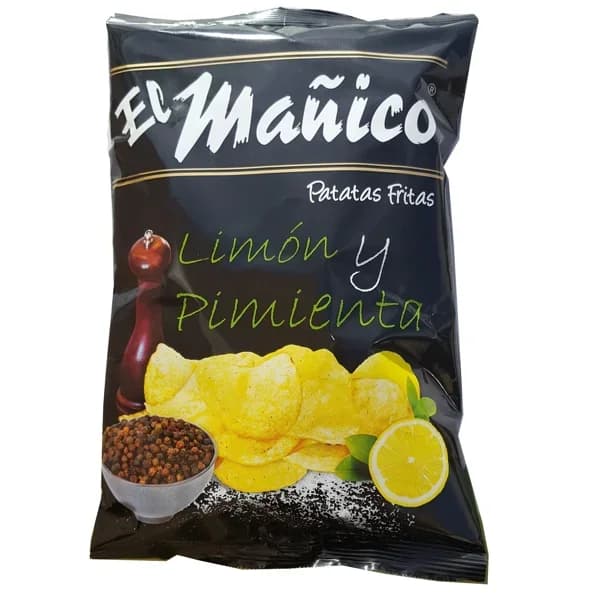 Patatas Fritas con Limón y Pimienta 130G - 0.13 kg - Imagen del producto en Findit