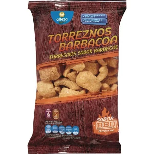 Torreznos Sabor Barbacoa - 0.1 kg - Imagen del producto en Findit
