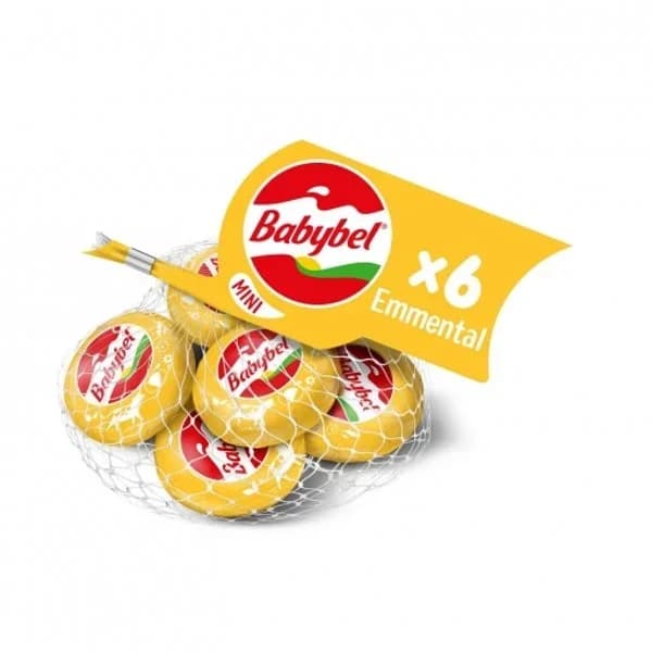 Queso emmental tierno en porciones Mini Babybel 120 g. - 0.12 kg - Imagen del producto en Findit