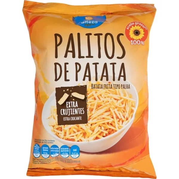 Palitos Patata Paja - 0.1 kg - Imagen del producto en Findit