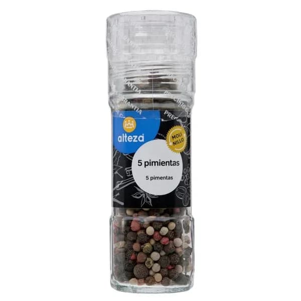 Especia 5 Pimientas con Molinillo 43G - 0.04 kg - Imagen del producto en Findit