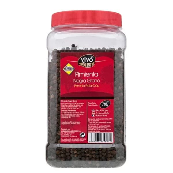 Especia Pimienta Negra Grano 710G - 0.71 kg - Imagen del producto en Findit