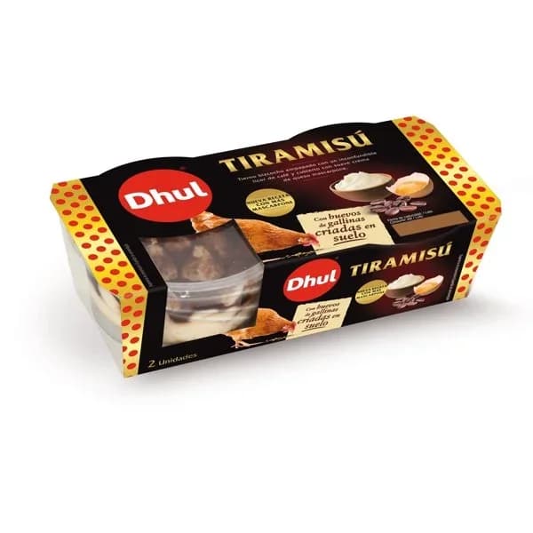Tiramisú 2 x 80G - 0.16 kg - Imagen del producto en Findit