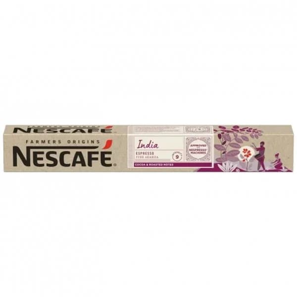 Café en cápsulas India expresso Nescafé compatible con Nespresso 10 ud. - 9.88 ud - Imagen del producto en Findit