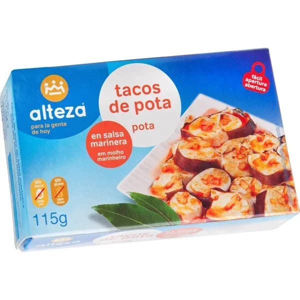 Pota en Salsa Marinera Tacos - 0.11 kg - Imagen del producto en Findit