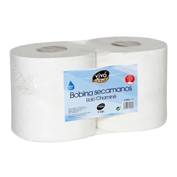 Papel Secamanos 2 x 150M - 1 ud - Imagen del producto en Findit