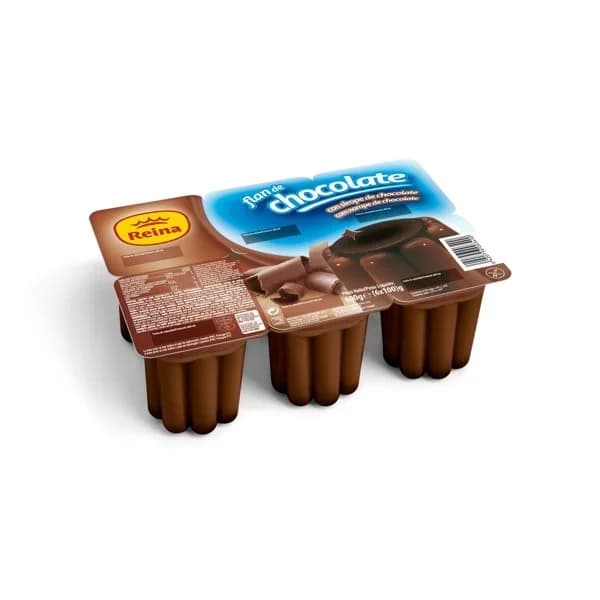 Flan de Chocolate 6UD - 0.6 l - Imagen del producto en Findit