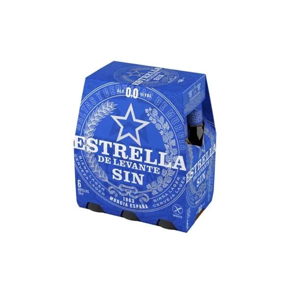Cerveza Rubia sin Alcohol Botellín 6 x 250ML - 1.5 l - Imagen del producto en Findit