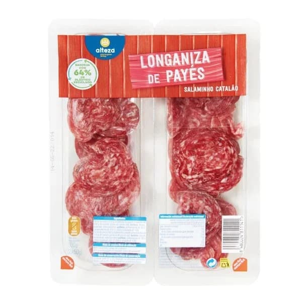 Longaniza Payes Lonchas P-2 - 0.1 kg - Imagen del producto en Findit