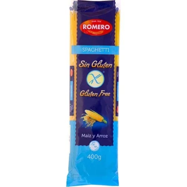 Pasta Spaghetti sin Gluten 400G - 0.4 kg - Imagen del producto en Findit
