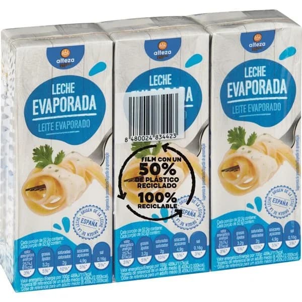 Leche Evaporada - 0.6 l - Imagen del producto en Findit