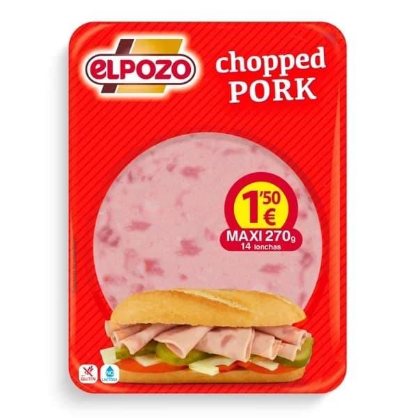 Chopped Pork Loncha 270G - 1 ud - Imagen del producto en Findit