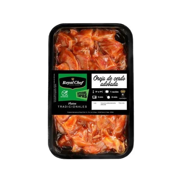 Oreja de Cerdo Adobada Cocida 400G - 0.4 kg - Imagen del producto en Findit
