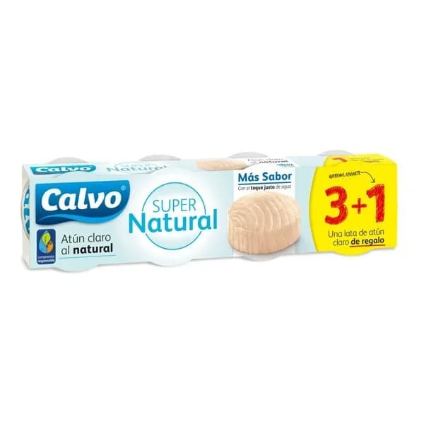 Atún Claro Supernatural 4 x 65G - 0.26 kg - Imagen del producto en Findit