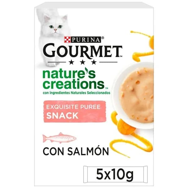 Comida Húmeda Gato Nature's Creation Salmón 5 x 10 - 0.05 kg - Imagen del producto en Findit