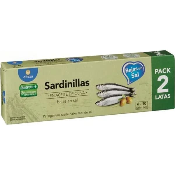 Sardinillas Bajas en Sal 176G - 0.18 kg - Imagen del producto en Findit