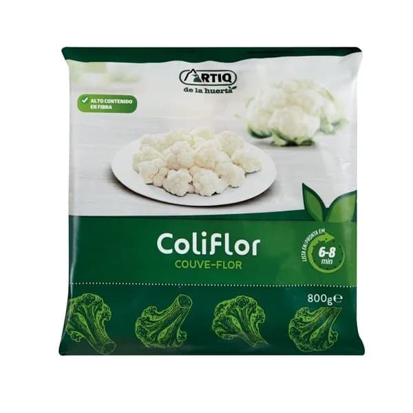 Coliflor Congelada - 0.8 kg - Imagen del producto en Findit