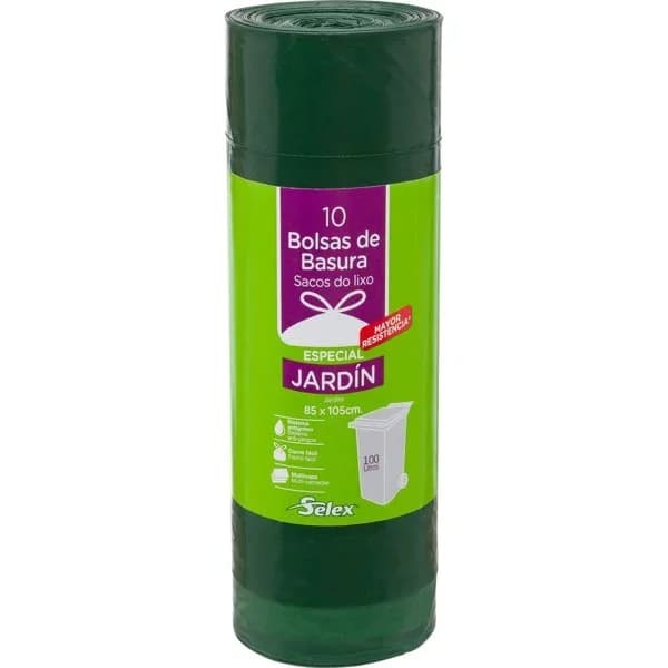 Bolsa Basura Jardin Autocierre 100L - 1 ud - Imagen del producto en Findit