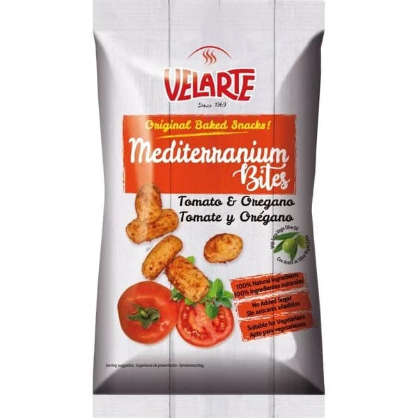 Snack Mediterráneo Tomate 80G - 0.08 kg - Imagen del producto en Findit