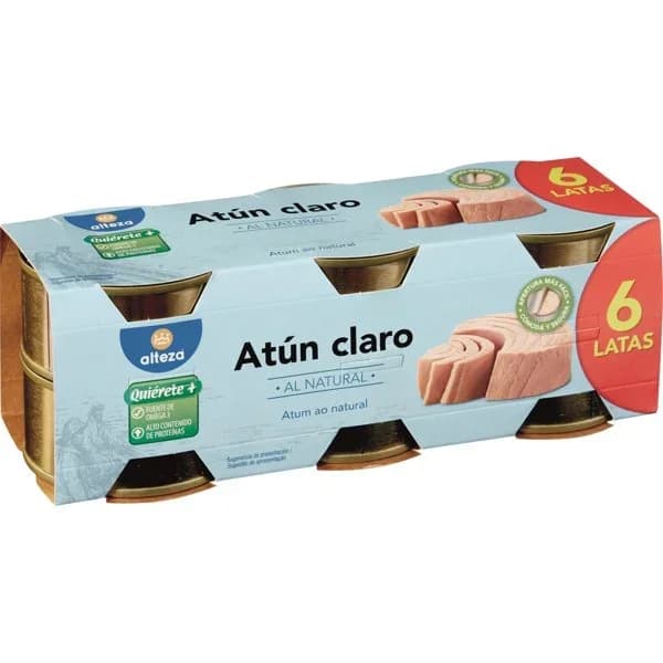Atún Claro al Natural 6 x 80G - 0.48 kg - Imagen del producto en Findit