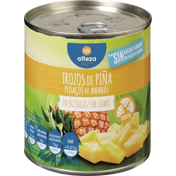 Piña en su Jugo 425G - 1 ud - Imagen del producto en Findit