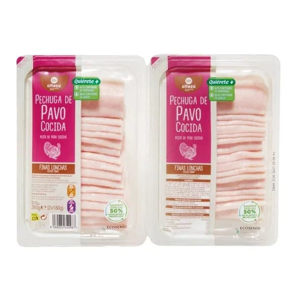 Pechuga Pavo Loncha Fina P-2 - 0.36 kg - Imagen del producto en Findit