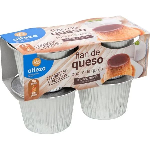 Flan de Queso 4UD - 0.4 kg - Imagen del producto en Findit