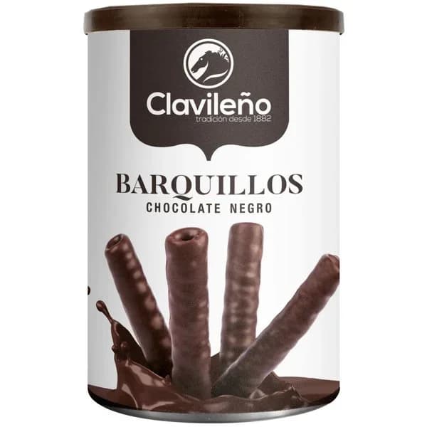 Barquillo Chocolate Negro 150G - 0.15 kg - Imagen del producto en Findit