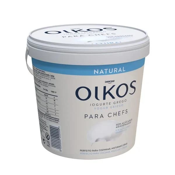 Yogur griego natural para chefs OIKOS, tarrina 900 g - 0.9 kg - Imagen del producto en Findit