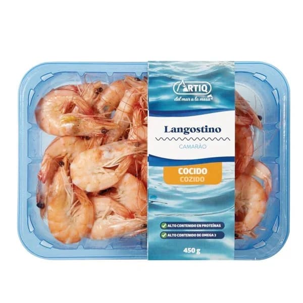 Langostino Cocido Congelado 450G - 0.45 kg - Imagen del producto en Findit