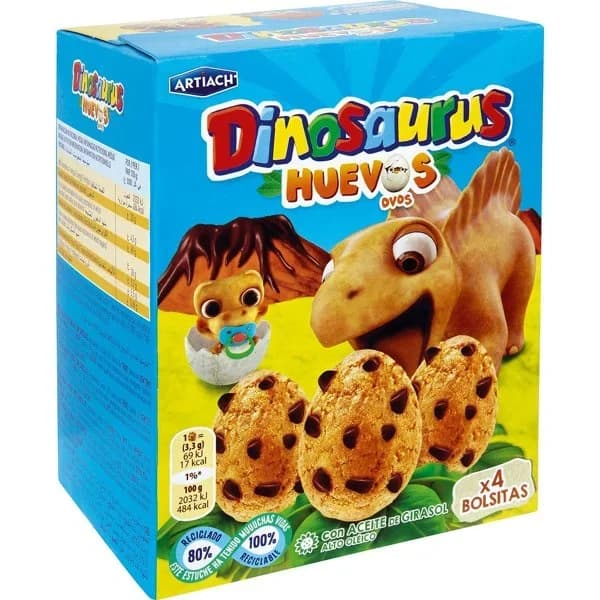 Galleta Dinosaurus huevos 140 g - 0.14 kg - Imagen del producto en Findit