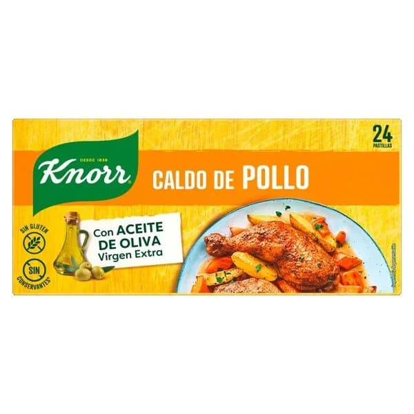 Caldo Deshidratado de Pollo 24UD - 0.24 kg - Imagen del producto en Findit