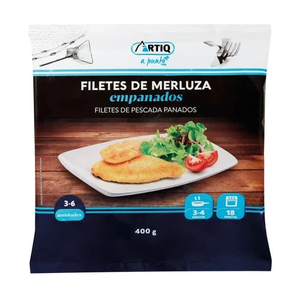 Filete Merluza Empanado - 0.4 kg - Imagen del producto en Findit
