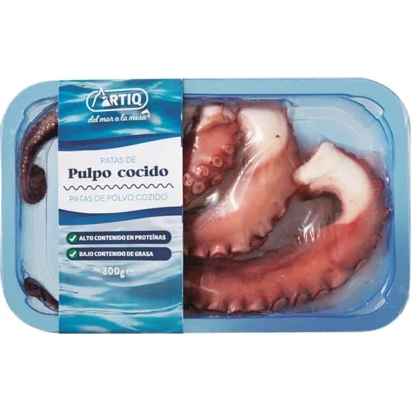Pulpo Cocido Patas Congelado - 0.3 kg - Imagen del producto en Findit