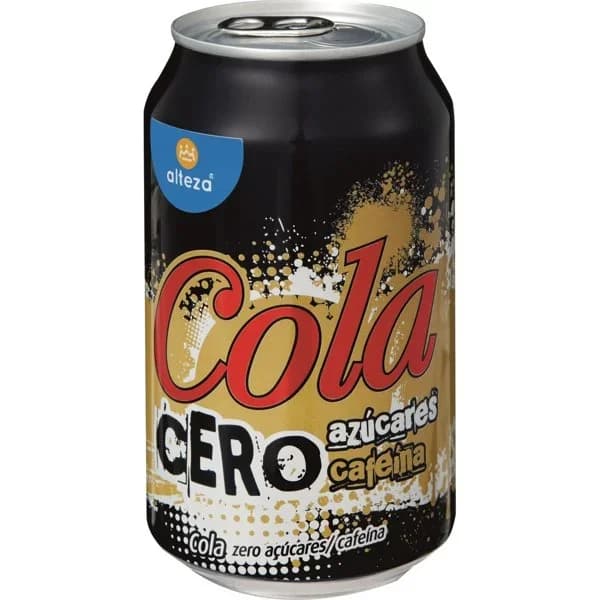 Refresco Cola Cero Cero Lata 330ML - 0.33 l - Imagen del producto en Findit