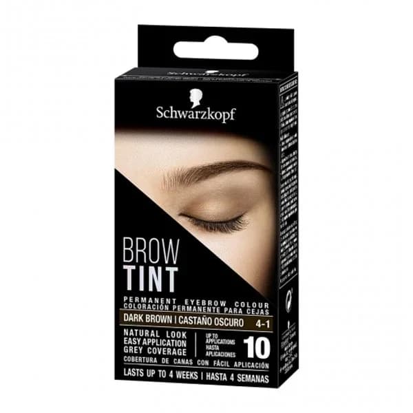 Tinte para cejas N.4-1 castaño oscuro SCHWARZKOPF, caja 1 ud - 1 ud - Imagen del producto en Findit